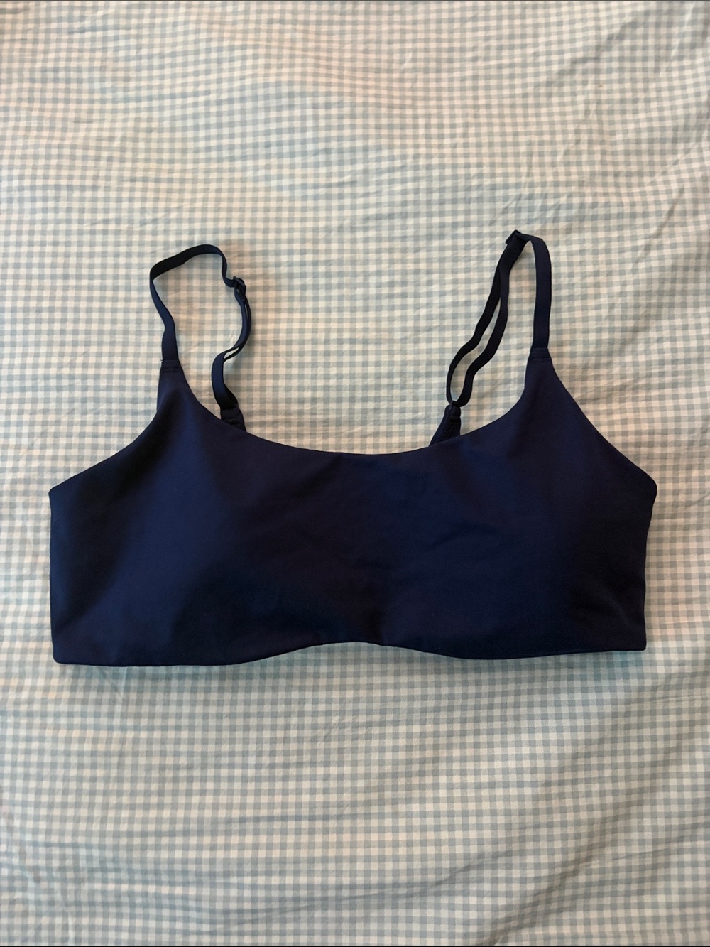 aerie Navy Lightweight Seamless Bralette